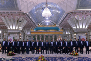 گردهمایی حلقه‌های حفظ موضوعی قرآن در حرم امام خمینی (س)