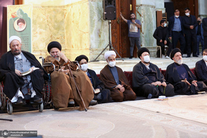 مراسم احیای شب بیست و سوم ماه رمضان در حرم مطهر امام خمینی (س)