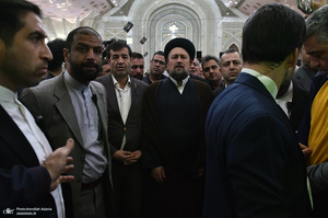 مراسم تجدید میثاق جامعه ورزش با آرمان های حضرت امام (س) -2