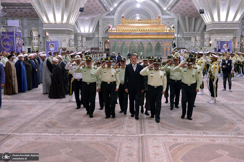 تجدید میثاق نیروهای فراجا با آرمان های امام خمینی (س)