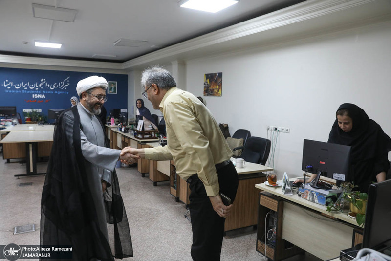 بازدید رییس موسسه تنظیم و نشر آثار امام خمینی (ره) از خبرگزاری ایسنا