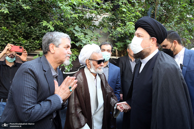 مراسم تشییع پیکر حجت الاسلام و المسلمین سید محمود دعایی از موسسه اطلاعات