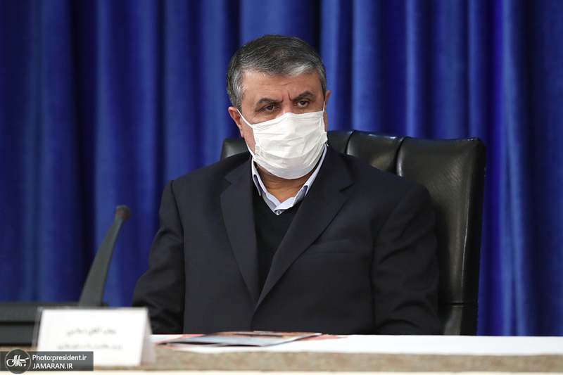 افتتاح راه آهن خواف - هرات با حضور روحانی - اسلامی