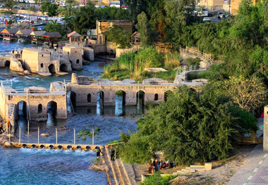 خوزستان ایستگاه گردشگران بهاری  دزفول پاک ترین شهر خوزستان
