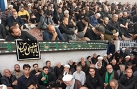 مراسم تاسوعای حسینی در دفتر آیت الله العظمی صانعی (10)