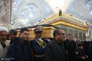 مراسم تشییع و خاکسپاری آیت الله موسوی بجنوردی (ره) -1