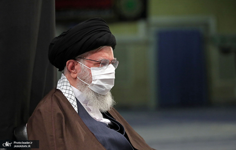 مراسم عزاداری رحلت رسول اکرم(ص) و شهادت امام حسن مجتبی(ع) با حضور رهبر معظم انقلاب