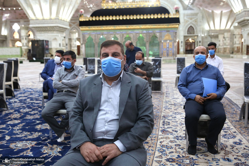 تجدید میثاق سرپرست و کارکنان موسسه تنظیم و نشر آثار امام خمینی(س) با آرمان های بنیانگذار جمهوری اسلامی