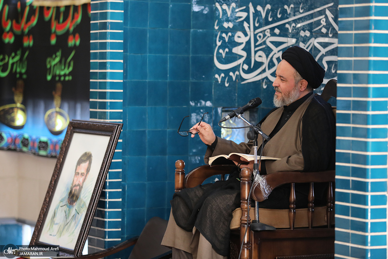 عزاداری شب عاشورای حسینی(ع) هیات گردان تخریب و گردانهای لشکر 27 محمد رسول الله(ص)