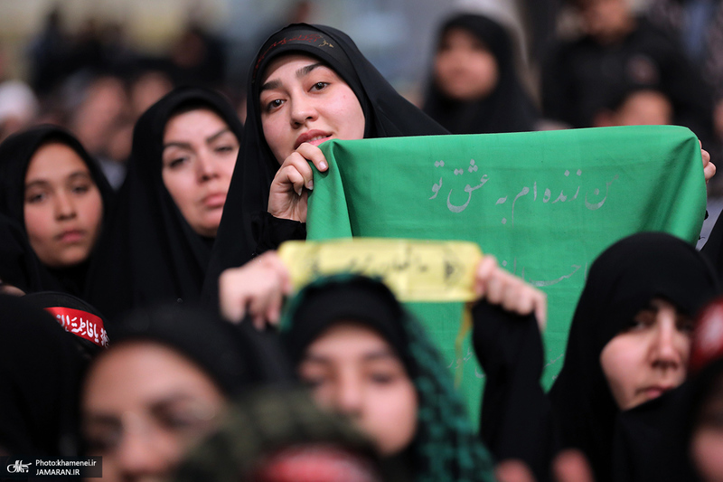 دومین شب مراسم عزاداری حضرت فاطمه‌زهرا (س) در حسینیه امام خمینی