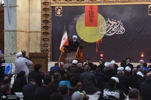 مراسم شام غریبان اباعبدالله حسین (ع) در حرم مطهر امام خمینی