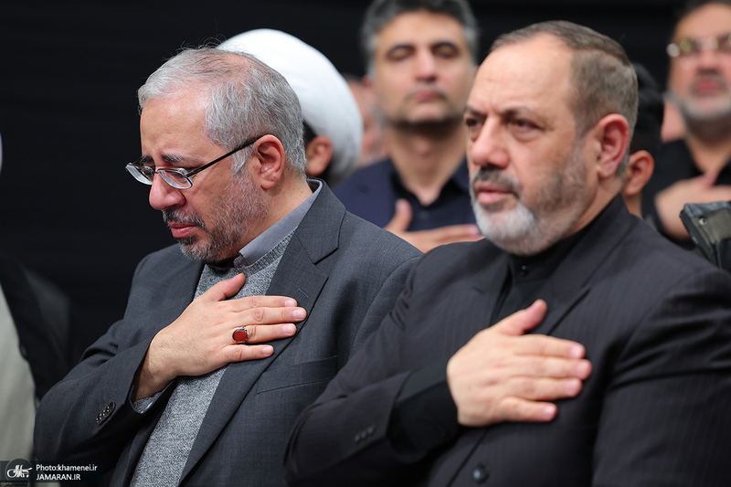 دومین شب مراسم عزاداری حضرت فاطمه‌زهرا (س) در حسینیه امام خمینی