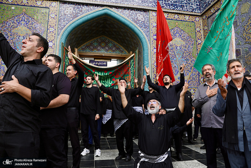 مراسم روز شهادت پيامبر اكرم (ص) و امام حسن مجتبی (ع) در حرم مطهر رضوی