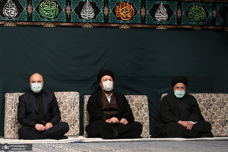 مراسم عزاداری شام شهادت حضرت فاطمه‌ زهرا (س) در حسینیه امام خمینی