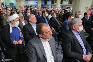 دیدار مسئولان نظام و سفرای کشورهای اسلامی با رهبر معظم انقلاب