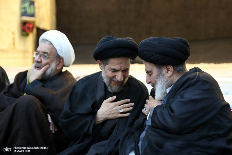 مراسم شام غریبان در حرم مطهر امام راحل