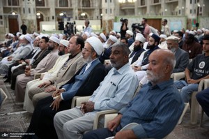 تجدید میثاق مهمانان سی و نهمین اجلاس وحدت اسلامی با آرمان‌های امام خمینی(س) -2