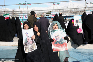 مراسم چهل‌ویکمین سالگرد پیروزی انقلاب اسلامی در میدان آزادی