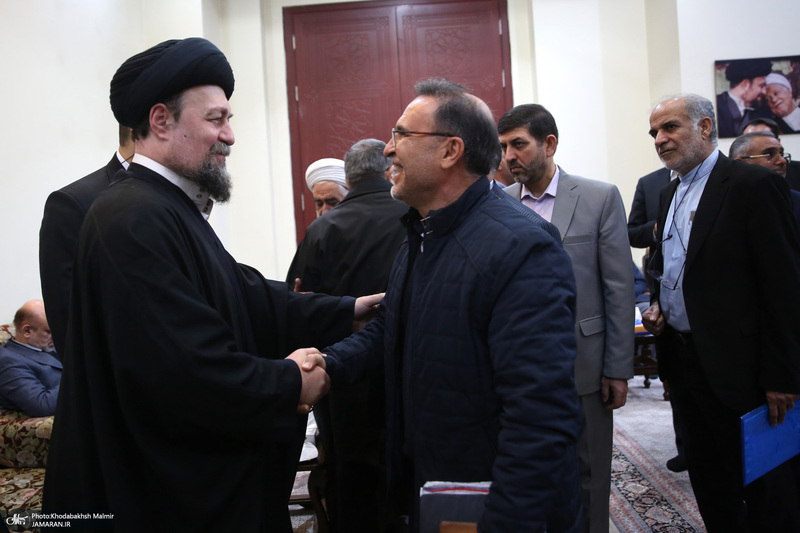 حاشیه دیدار نمایندگان مجلس با سید حسن خمینی