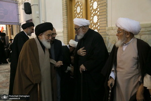 مراسم بزرگداشت سپهبد شهید حاج قاسم سلیمانی درحرم مطهر حضرت معصومه(س)