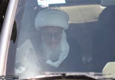 مراسم شهادت امام جعفر صادق(ع) با حضور آیت الله العظمی وحید خراسانی 