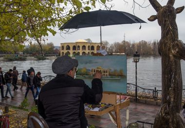 سمپوزیوم ورکشاپ نقاشی و عکاسی در پارک ائل گلی تبریز برگزار شد