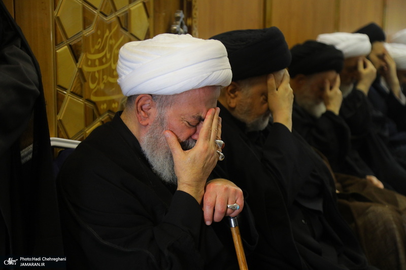 مراسم چهلمین روز درگذشت حاجیه خانم صدیقه بروجردی مادر شهید عیسی بروجردی