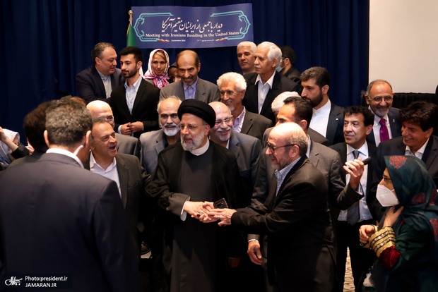 دیدار جمعی از ایرانیان مقیم آمریکا با رئیسی + تصاویر