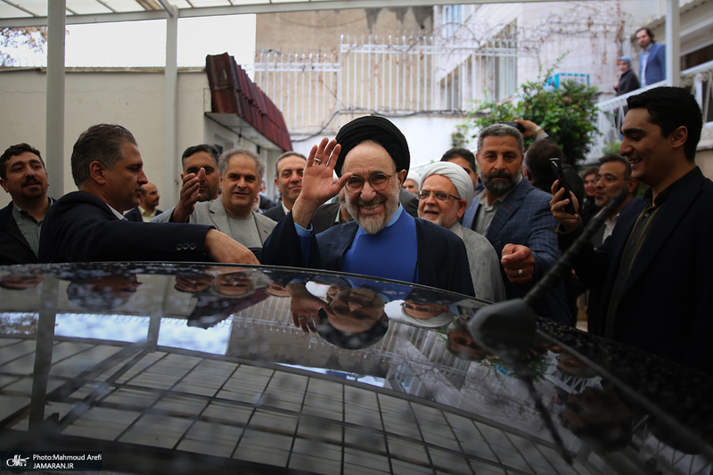 دید و بازدید نوروزی سید محمد خاتمی -2