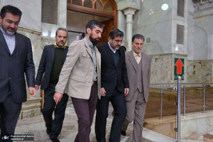 مراسم تجدید میثاق اهالی فرهنگ و کتاب با آرمان‌های امام خمینی (س)