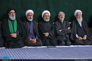 پنجمین شب عزاداری ایام محرم در حسینیه امام خمینی