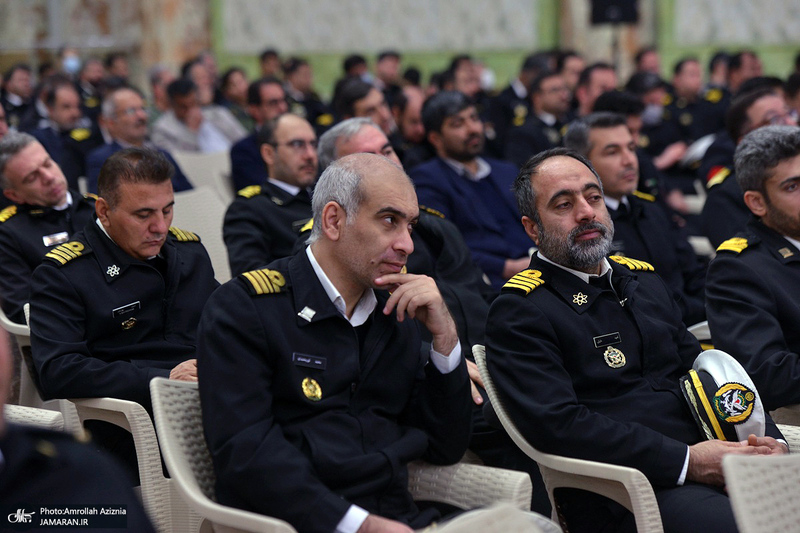 تجدید میثاق فرمانده و کارکنان نیروی دریایی ارتش جمهوری اسلامی ایران با آرمان‌های امام خمینی(س)