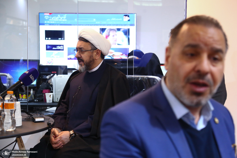 حضور حجت الاسلام و المسلمین علی کمساری در بیست‌ و چهارمین نمایشگاه رسانه‌های ایران