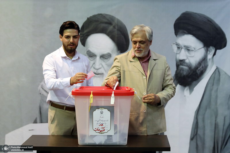 مرحله دوم انتخابات ریاست جمهوری چهاردهم در حسینیه جماران - 5