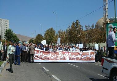 نمازگزاران زنجانی کشتار مسلمانان میانماری را محکوم کردند