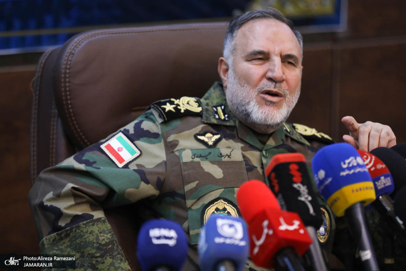 نشست خبری فرمانده نیروی زمینی ارتش