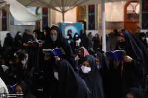 مراسم احیای شب بیست و یکم ماه رمضان در حرم مطهر امام رضا (ع)