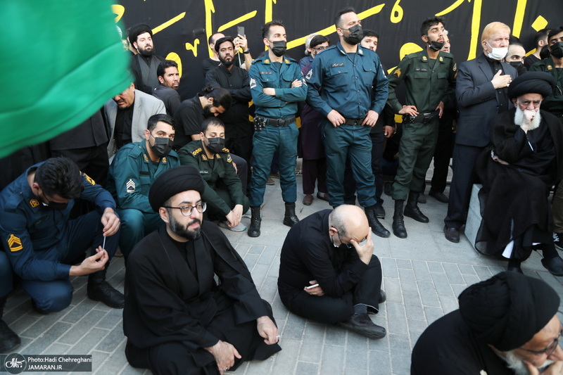 مراسم عزاداری شهادت حضرت علی(ع) با حضور آیت الله العظمی وحید خراسانی