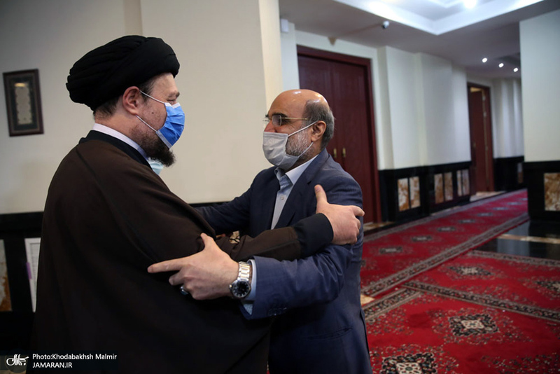 تجدید میثاق رئیس جمهور و اعضای هیأت دولت با آرمان‌های حضرت امام(س)