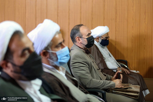 مراسم تودیع و معارفه سرپرست موسسه تنظیم و نشر آثار امام خمینی(س) نمایندگی قم