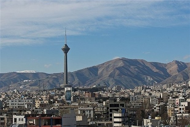 کیفیت هوای تهران با شاخص 80 سالم است