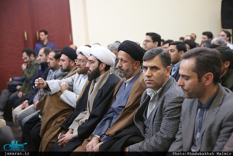 دیدار رئیس و اعضای مجمع جهانی اهل بیت با سید حسن خمینی