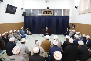 دیدار جمعی از اهالی اهل سنت استان گلستان با سید حسن خمینی