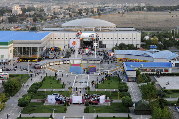 آتش‌سوزی در نمایشگاه بین‌المللی مشهد