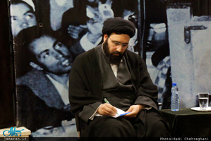 دیدار اعضای انجمن اسلامی دانشجویان دانشگاه فردوسی مشهد با سید علی خمینی