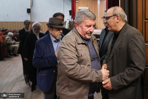 مراسم ختم خواهر عباس عبدی