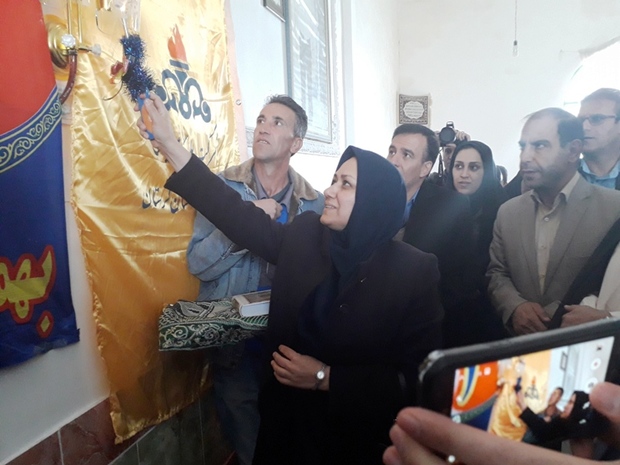 گازرسانی به 16 روستا سلسله بهره برداری شد