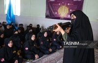 نخستین دوره آموزش نظامی بانوان «جان‌فدا» (51)