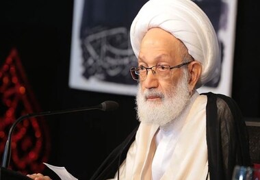 رهبر شیعیان بحرین: راه امام خمینی و رهبر شهید با قدرت ادامه خواهد یافت