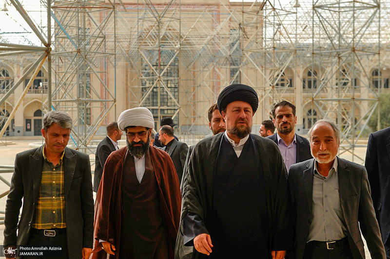 آیین افتتاح کافه کتاب کانون فرهنگی-تربیتی آفتاب با حضور سید حسن خمینی